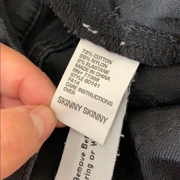 madewell •skinny skinny racetrack coated moto jean - Picture 9 of 12